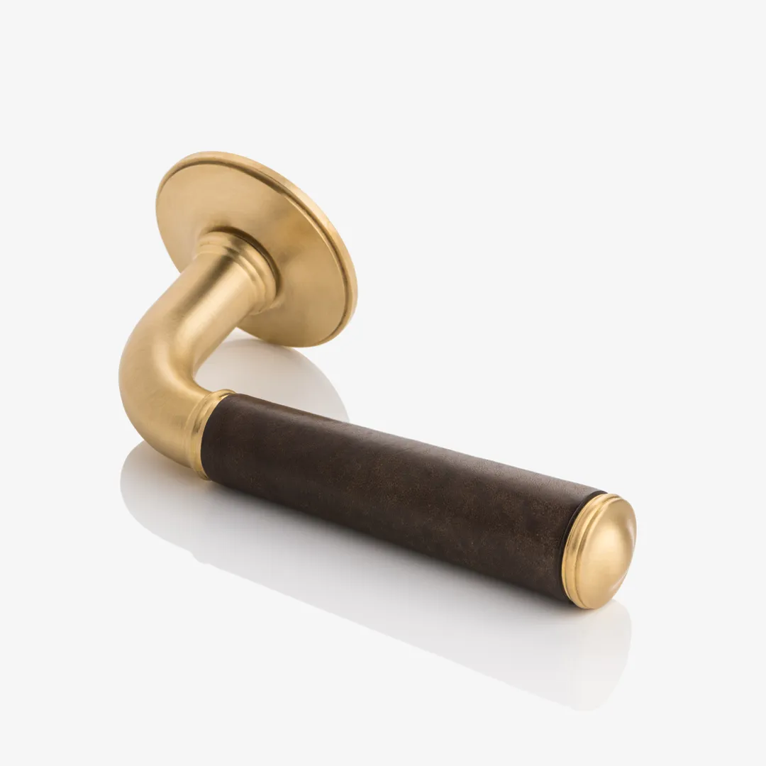 Darlington Leathered Lever Handle