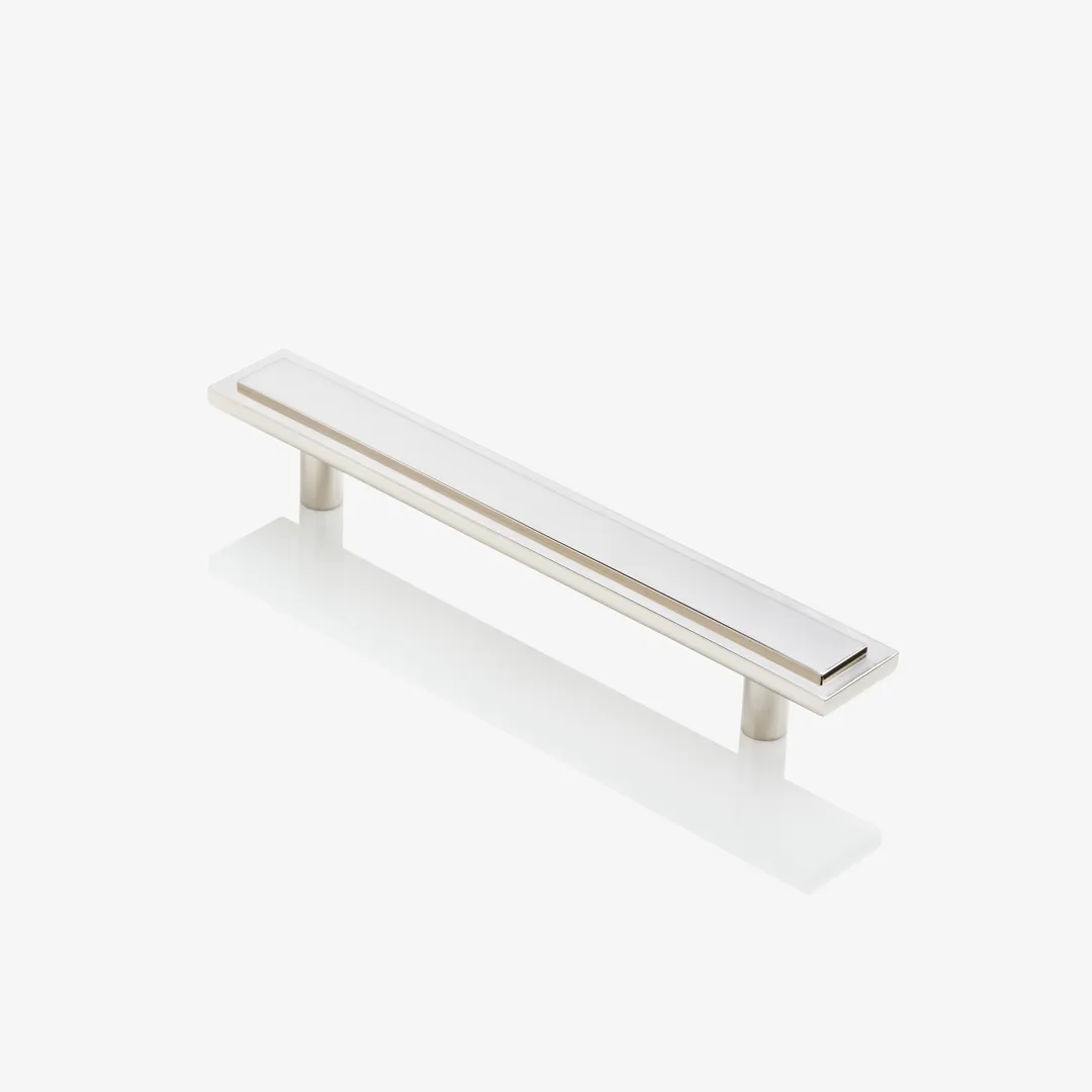 Harrison Solid Brass Deco-Inspired Cabinet Handle