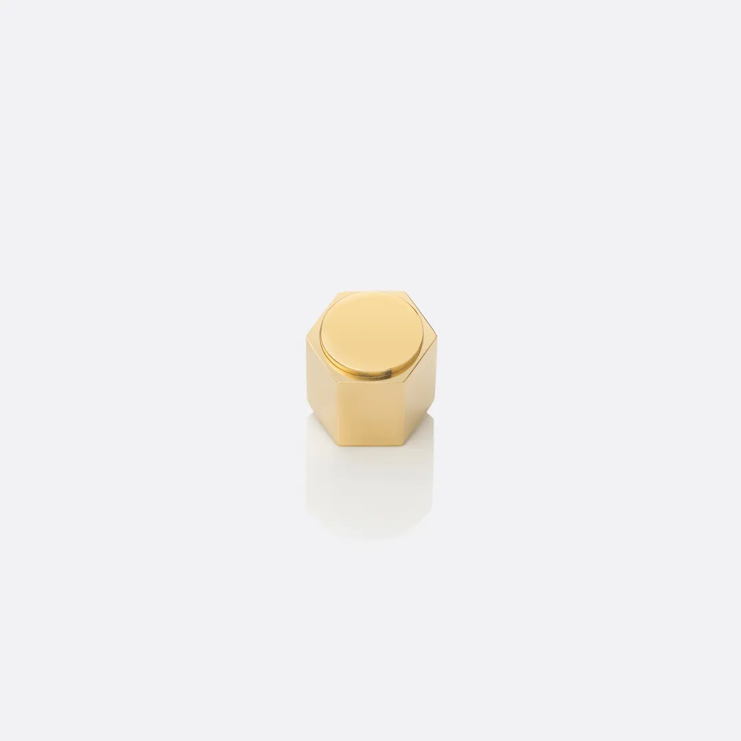 Theodore Solid Brass Hexagonal Cabinet Pull