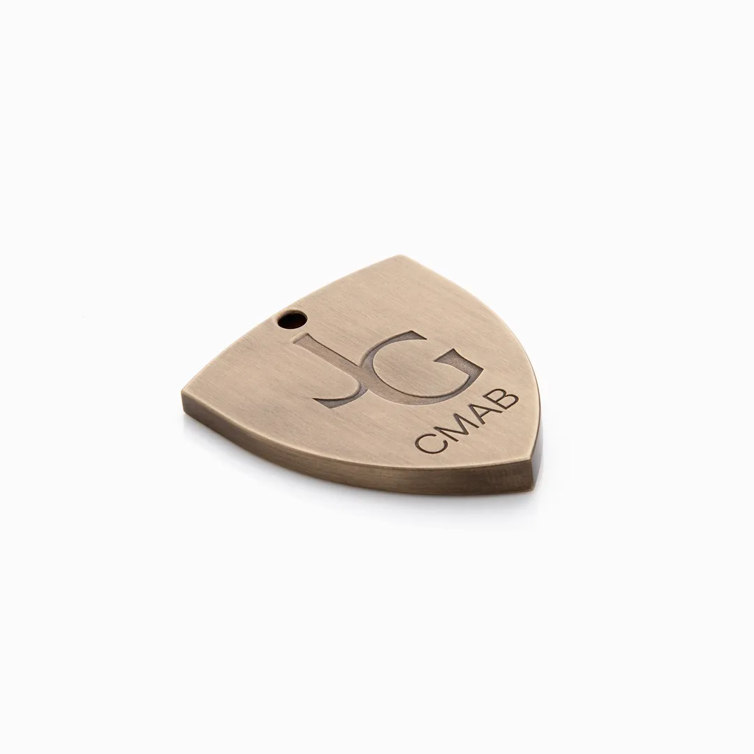 Ceramic Shield - Mid Antique Brass Ceramic (CMAB)