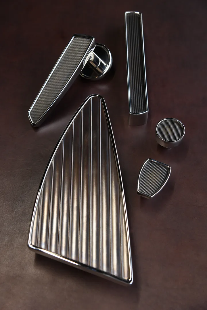 Mount Group Shot (CH1133, CP1169, CP1170, DP1082 & LV1227) in Polished Chrome - PC & Dark Bronze Waxed - DBZW