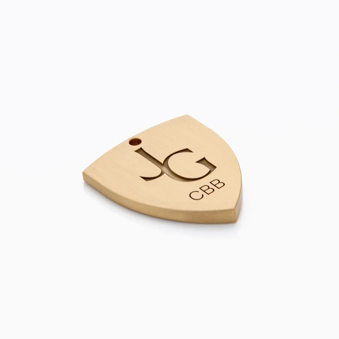 Ceramic Shield - Brushed Brass Ceramic (CBB)