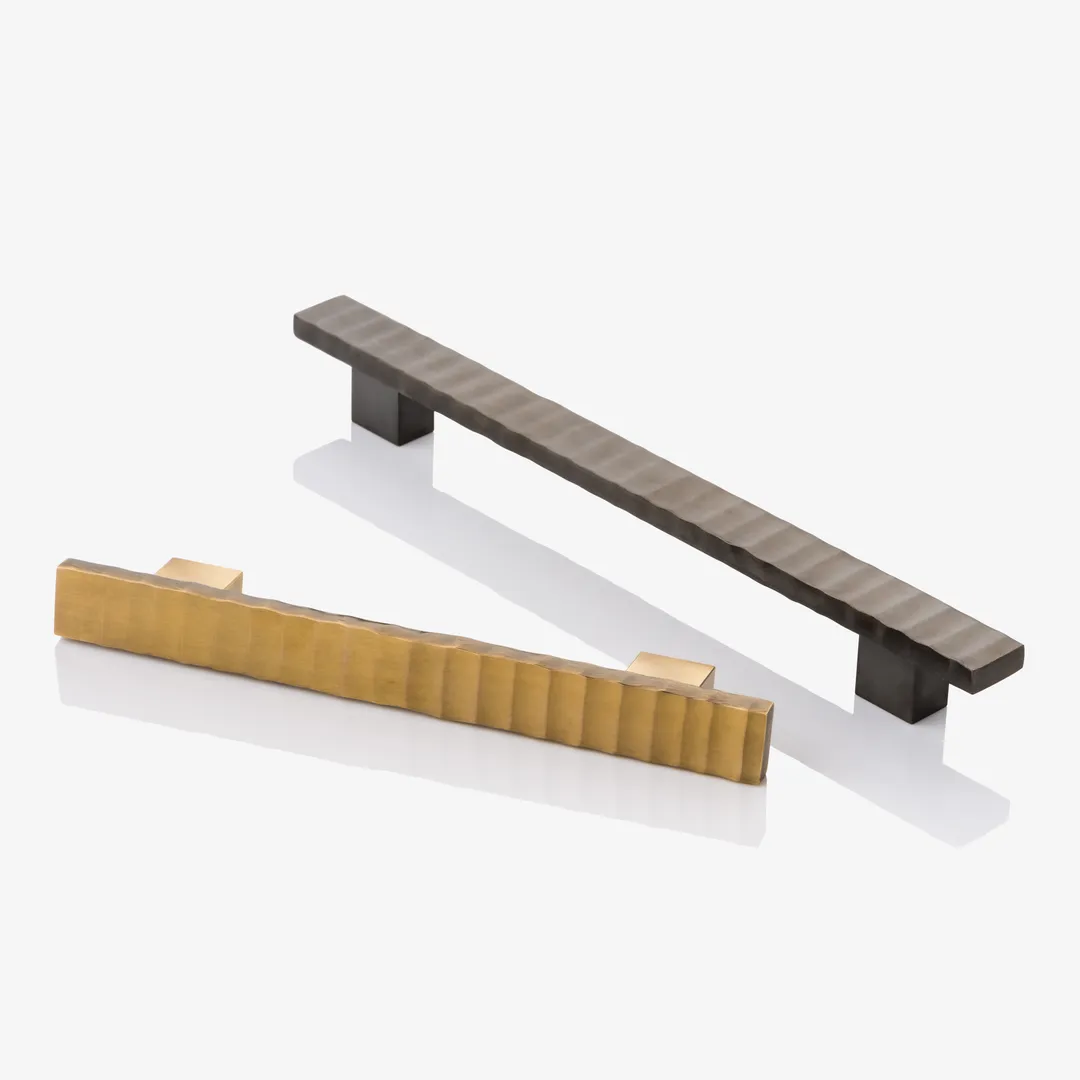 Harlyn Textured Solid Brass Cabinet Handle