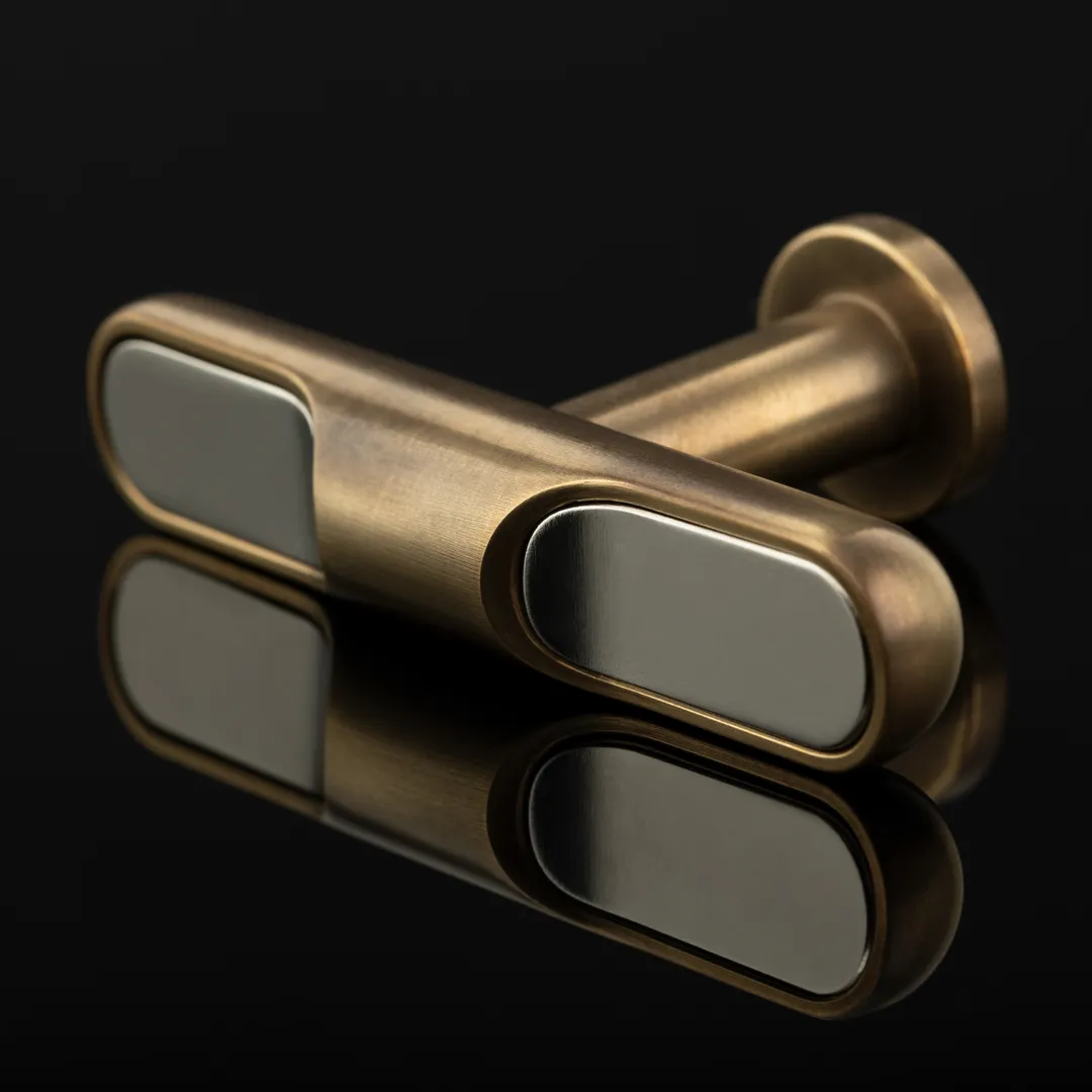 でおすすめアイテム。 Contour Inlay with Pull Cabinet T-Bar Brass Solid テーブル・チェア・ハンモック