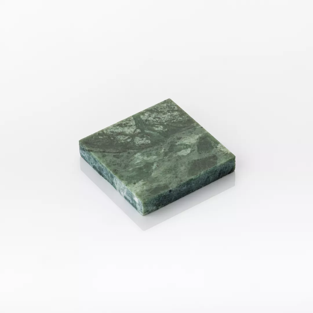 Green Guatemala Marble - GGM Finish Sample (ACC.10030.GGM) on a white background