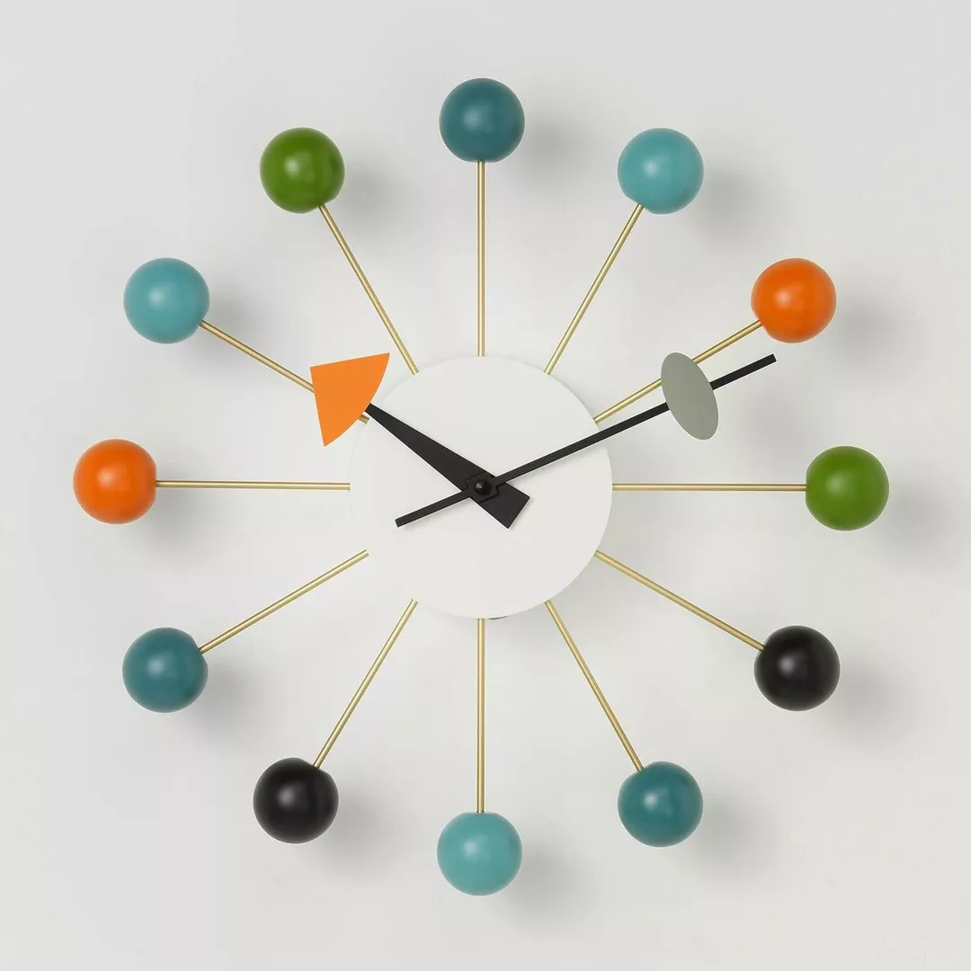 1950s Ball Clocks by American designer George Nelson, from which Anca Rotaru got inspiration for the Arrieta collection.