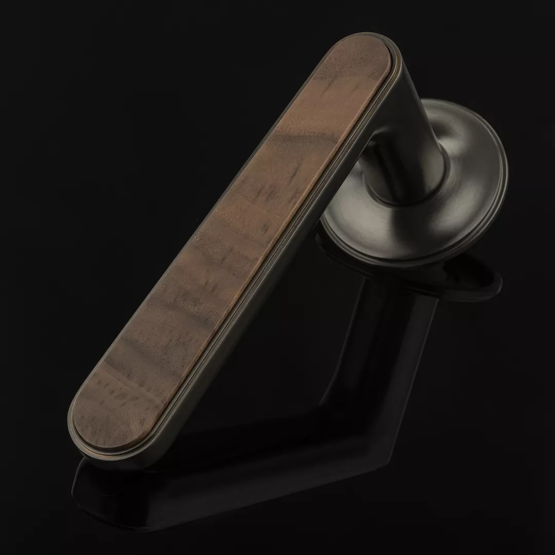 Halsey III Lever (LV1192) in Dark Bronze Waxed - DBZW & Black Walnut - BW1.jpg