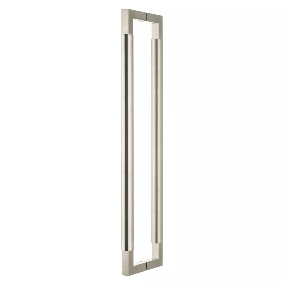 Theodore Solid Brass Pair of Hexagonal Door Pull Handles