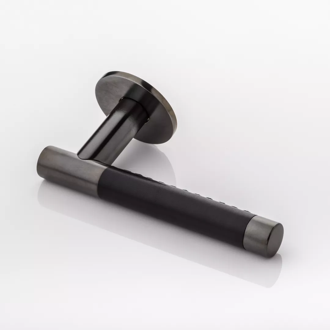Bedford Leathered Lever Handle