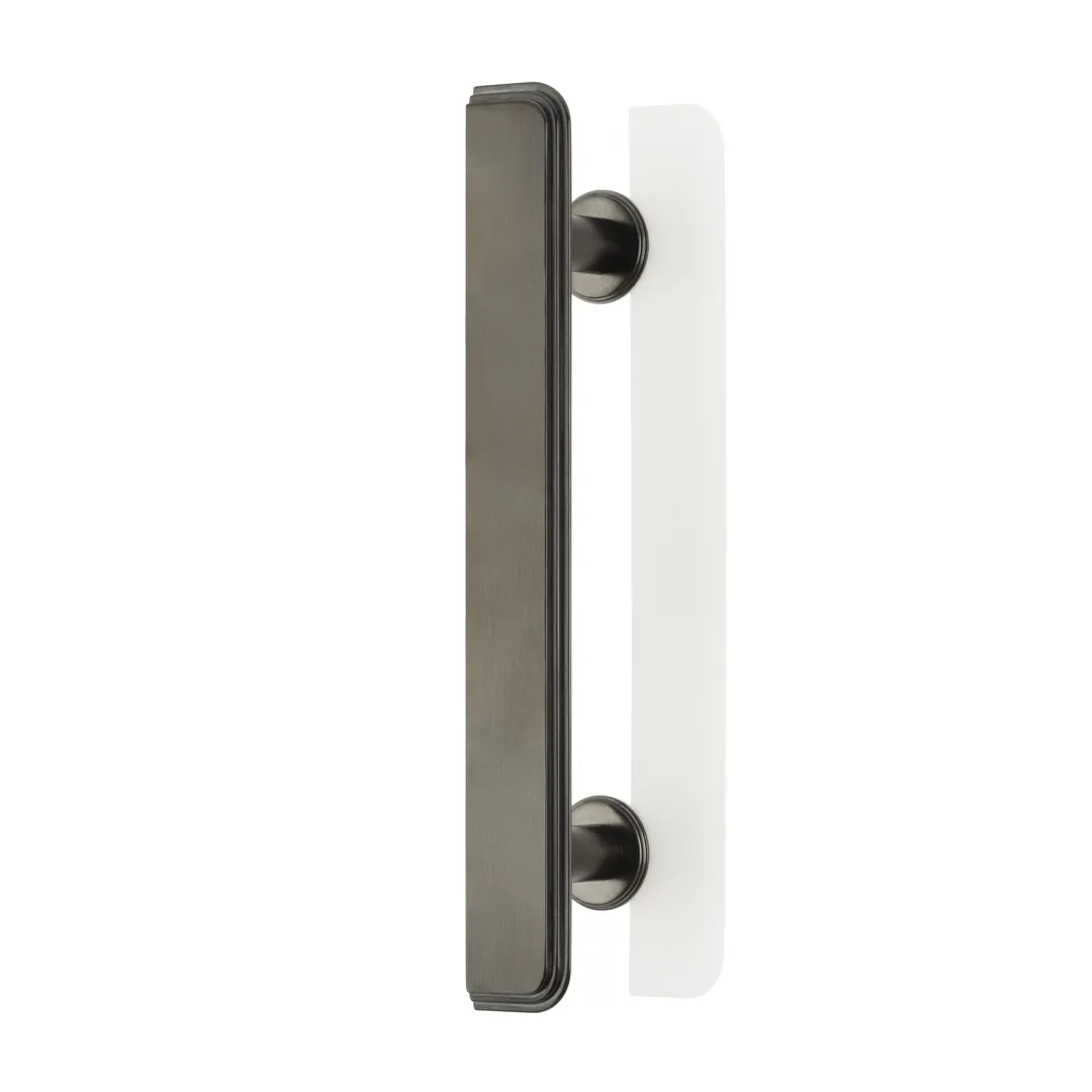 Zelda Art Deco Solid Brass Single Door Pull Handle