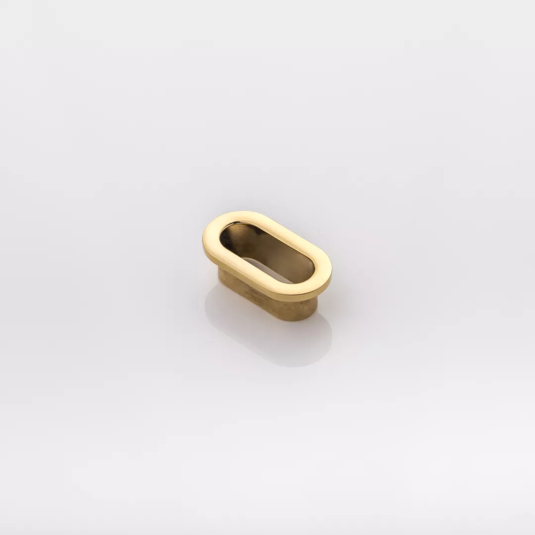 Norman Bauhaus-Inspired Solid Brass Door Knob