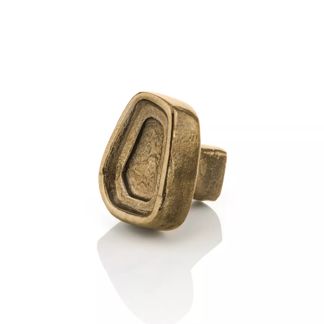 Organo Bronze Rectangular Cabinet Handle