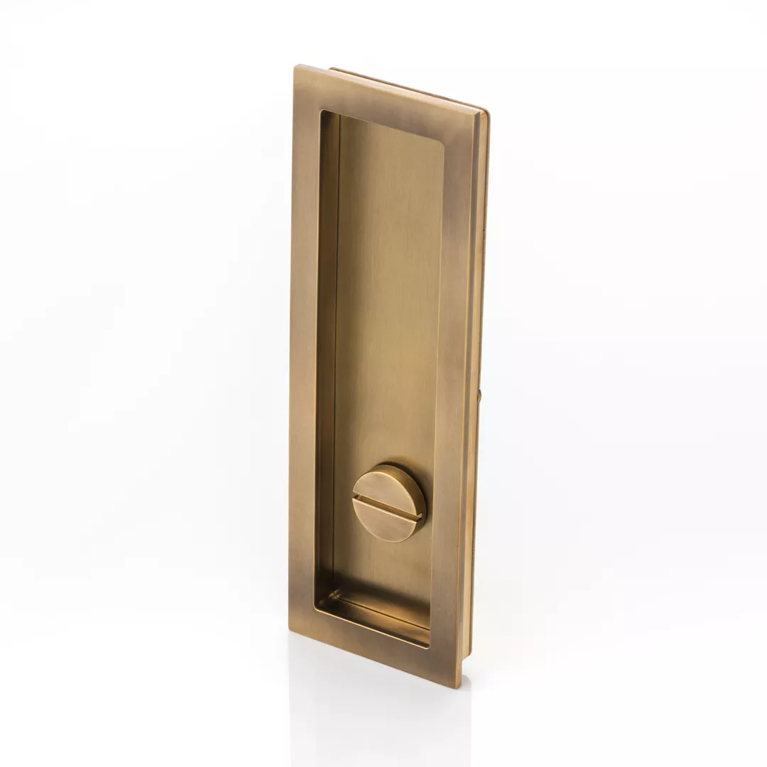 Rectangular Recessed Pull - Release