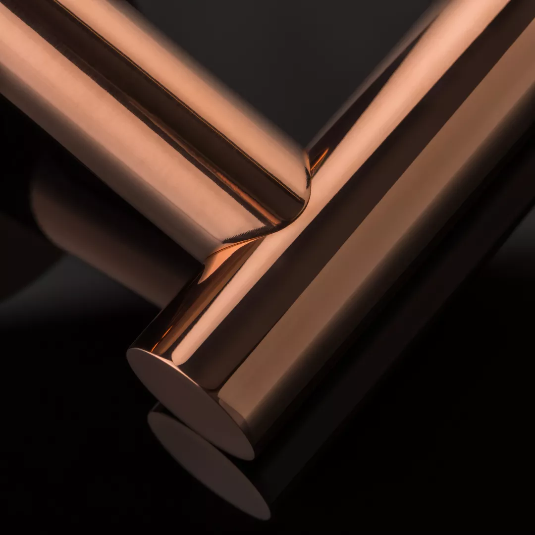 Davis Lever (LV1181) in Polished Copper Waxed - PCO.jpg