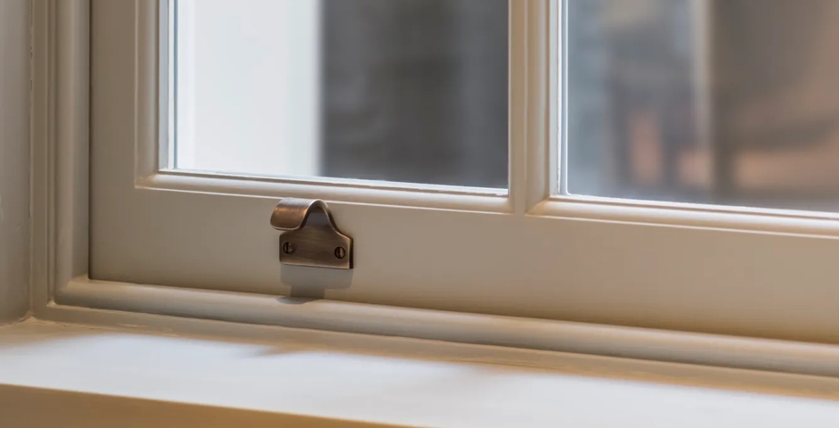 1 Mulberry Walk Lounge with Sash Window Lift (WN1068) in Mid Antique Brass Waxed - MABW