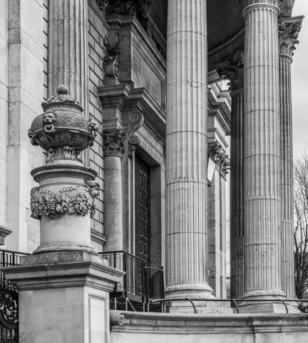 Hamilton Inspiration Shot (St Paul's Cathedral) - Black & White (7)