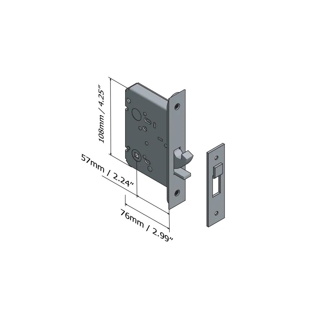 Sliding Door Privacy Hook Lock
