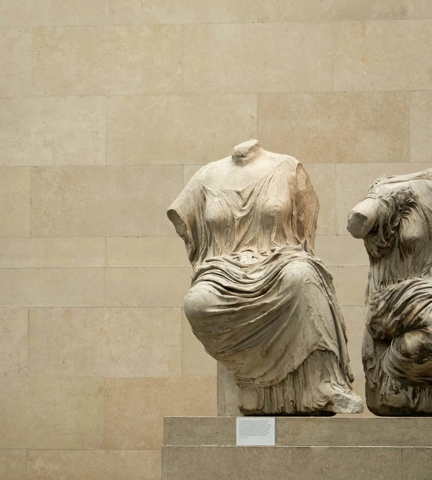 Contour Inspiration - The Parthenon Sculptures, The British Museum, London