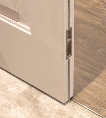 34 Eaton Mews North - Internal Door with Recessed Bolt (BL1027) in Brushed Nickel - BN