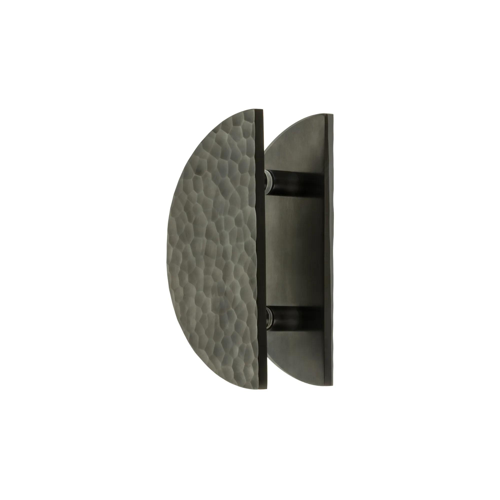 Hammered Rectangular Recessed Pull