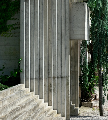 Tomba Brion, Carlo Scarpa - inspiration for the Scala collection