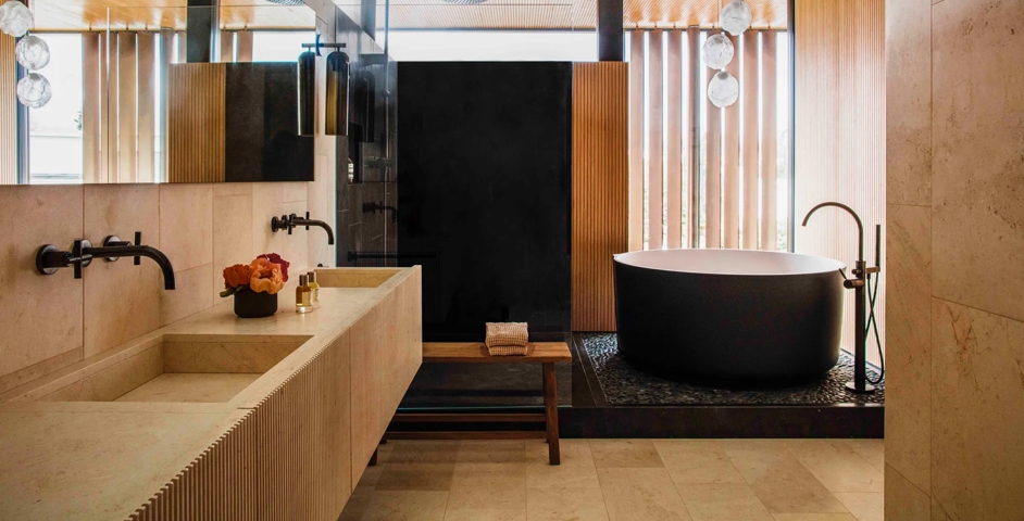 Lake House, Zurich - Master Bathroom