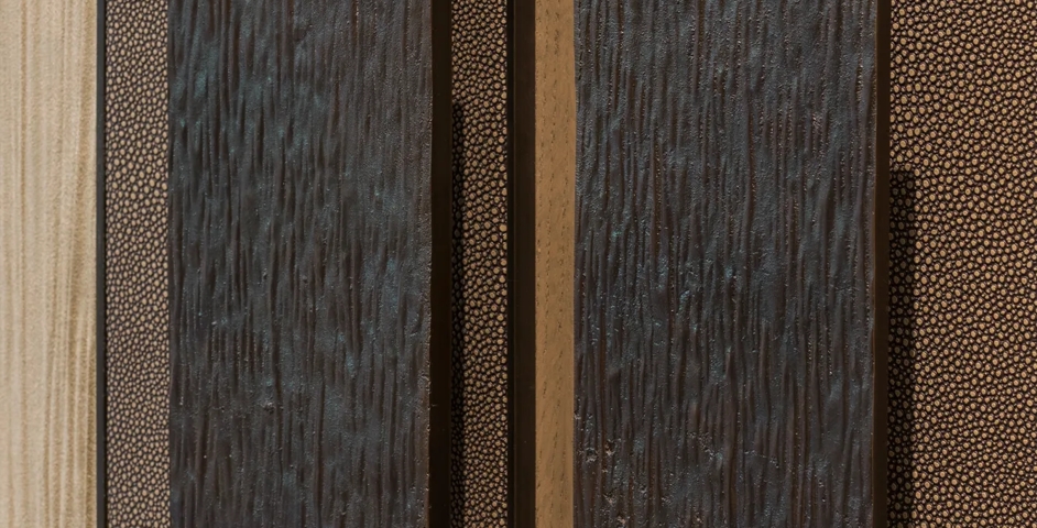 99 Park Lane - Dressing Room with Molten Bronze Door Pull (DP1028) in Dark Bronze Waxed - DBZW