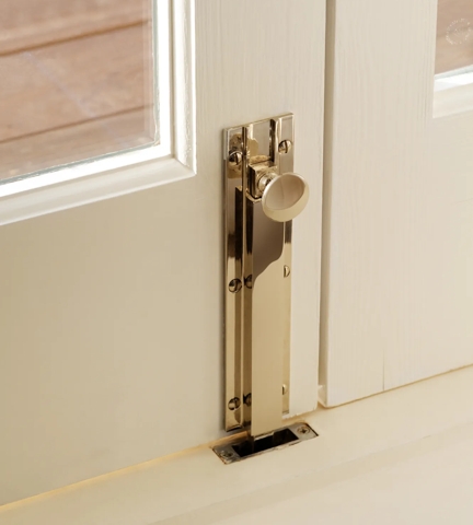 22 Cranley Gardens - Surface Bolt (BL1008) in Polished Nickel - PN