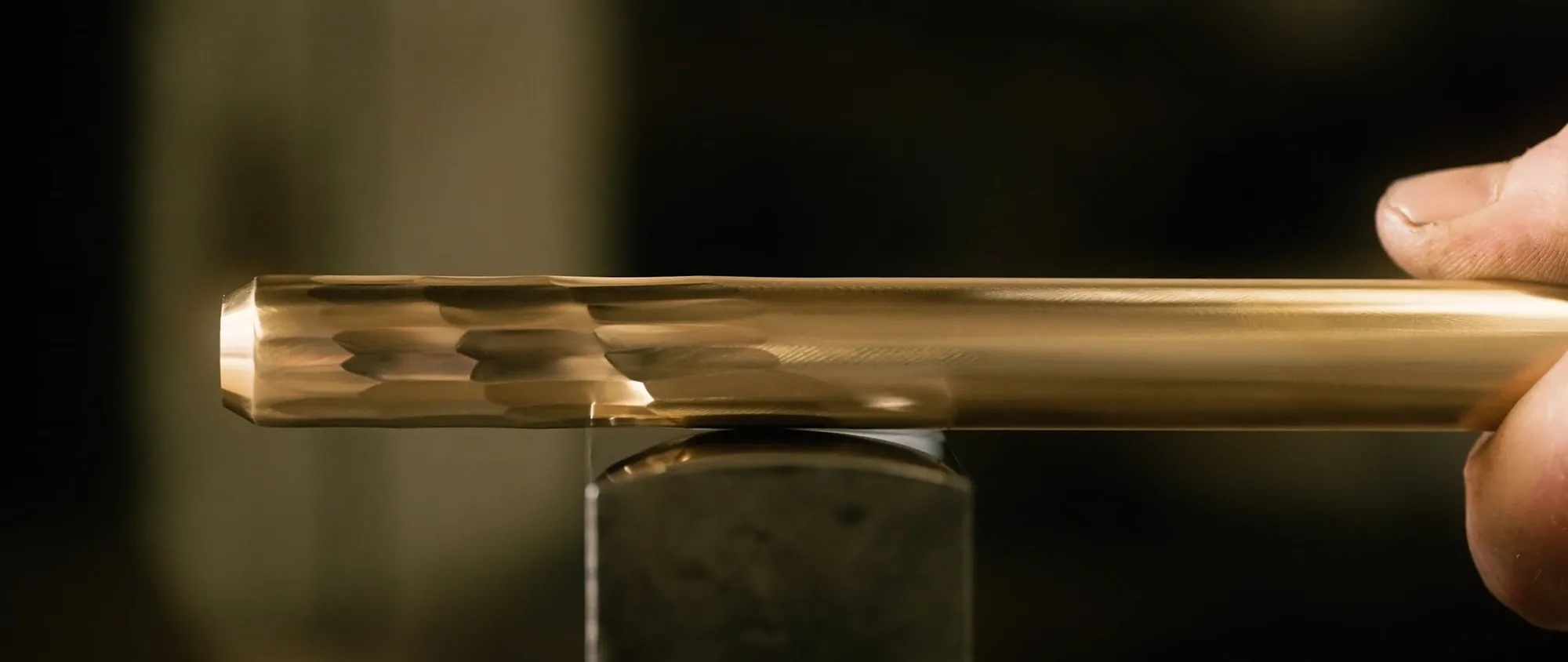 Rolled & hammered texture manufacturing