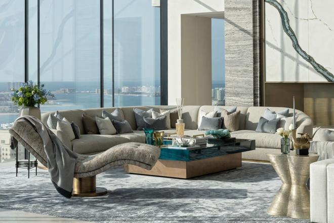 Dubai Penthouse by Elicyon, located at the One Palm complex.