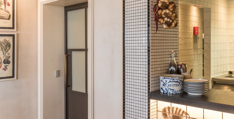 Beaverbrook - Dining with Cube Door Pull (DP1009) in Dark Bronze Waxed - DBZW
