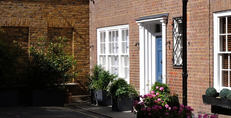 Marylebone Home (18 Portman Close) - Front Façade