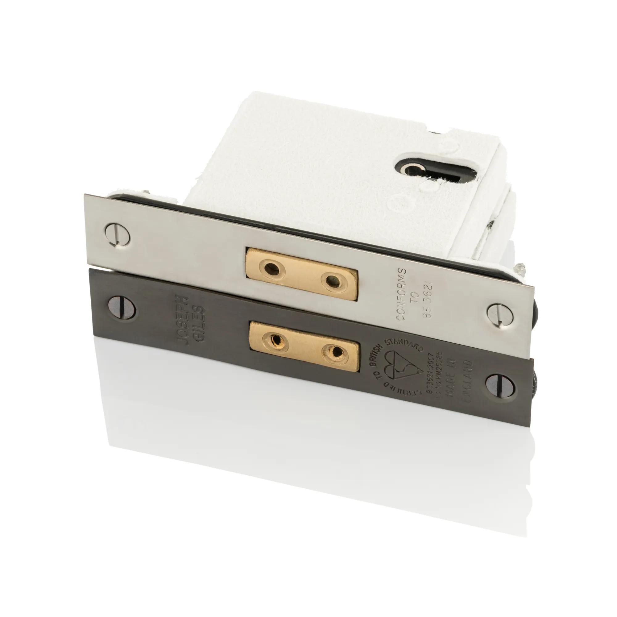 FD60 5 Lever Traditional Key Lock with Brass Face Plates