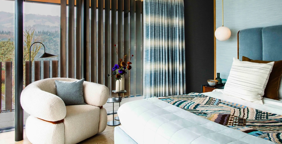 Lake House, Zurich - Guest Bedroom