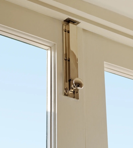 22 Cranley Gardens - Surface Bolt (BL1008) in Polished Nickel - PN