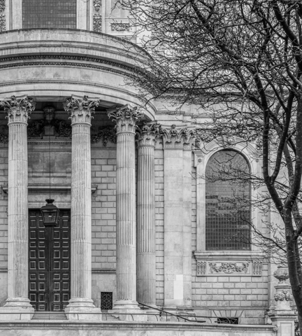 Hamilton Inspiration Shot (St Paul's Cathedral) - Black & White (6)