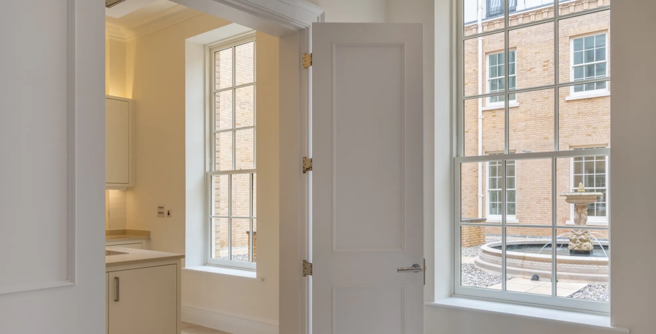 Poundbury - Kitchen with bespoke lever (SP10933) in Polished Chrome - PC