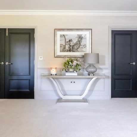 Hedges - Lounge with Hurleigh Lever (LV1095) in Brushed Nickel - BN