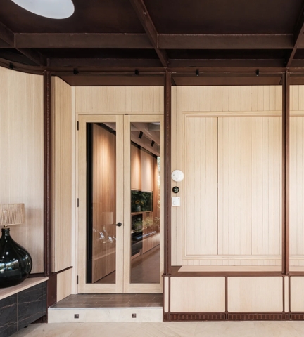 Althorpe Road - Lounge & Dining with Fonteyn Lever Handle (LV1045) in Dark Bronze Waxed - DBZW