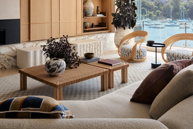 Bay House - Living Room